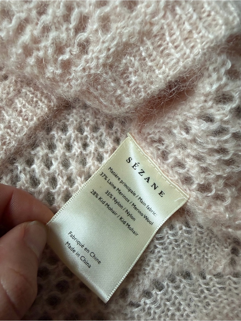 Sezane Alanis Cardigan Sweater - Picture 9 of 11